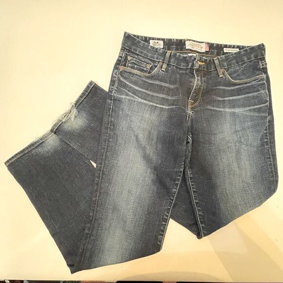 Lucky jeans the sweet jean straight 6/28 distressed destroyed deconstructed jean - Picture 1 of 12